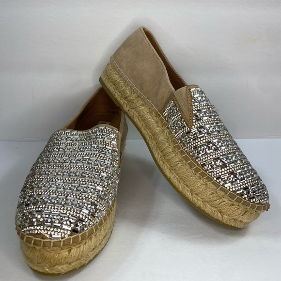 Steve Madden Sparkling Espadrille Slip-Ons - Picture 2 of 10